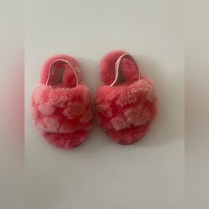 UGG FLUFFY SANDALS FOR TODDLER GIRL